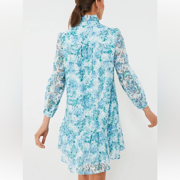 TUCKERNUCK Water's Edge Hydrangea Organza Palmerston Dress - Picture 6 of 15